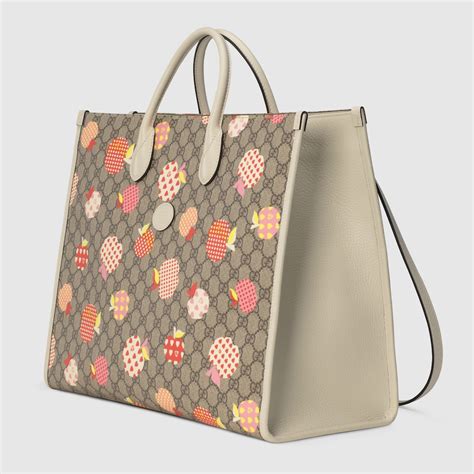 gucci les pommes large tote|gucci les pommes On Sale .